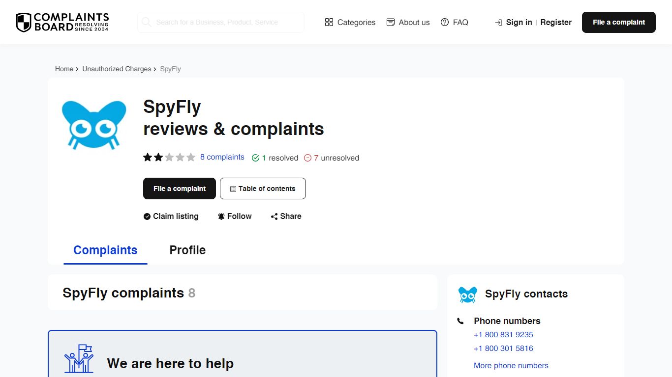 SpyFly: Reviews, Complaints, Customer Claims